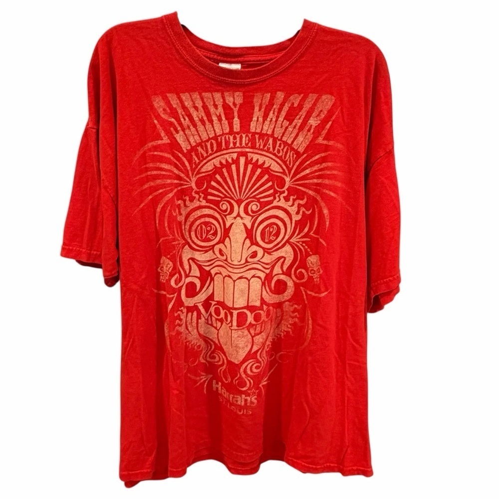 Sammy Hagar Wabo Staff Concert Graphic T-Shirt